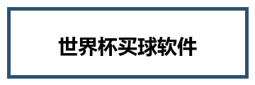 世界杯买球软件